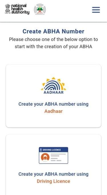 Online OPD Registration in Govt Hospital abha mobile app